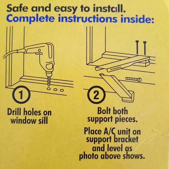 New Universal Air Conditioner Support Bracket - Picture 9 of 13